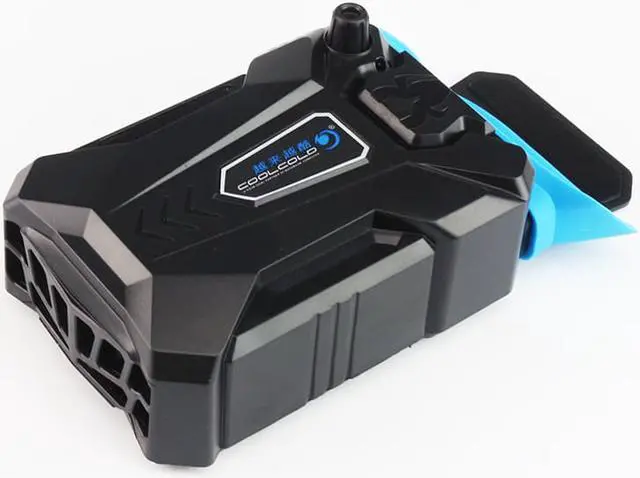 Alt view image 4 of 7 - Vacuum Portable Notebook Laptop Cooler USB Air External Extracting Cooling Fan for Laptop Speed Adjustable for 15 15.6 17 Inch