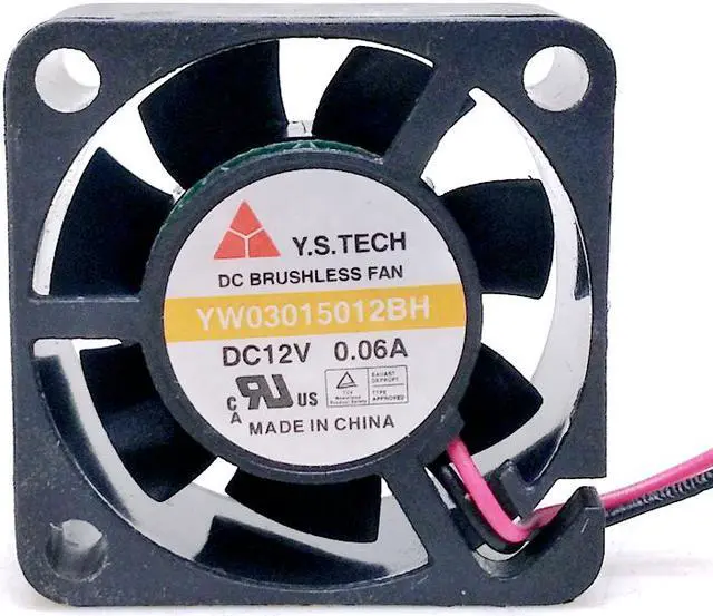 Alt view image 2 of 4 - Y.S Tech 3015 fan YW03015012BH 12V 3cm hard disk box video card mute cooling fan