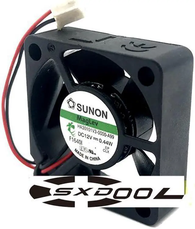 Alt view image 2 of 4 - Original SUNON HA30101V3-0000-A99 3CM 3010 12V 0.44W silent magnetic levitation fan 2-wire 2-pin