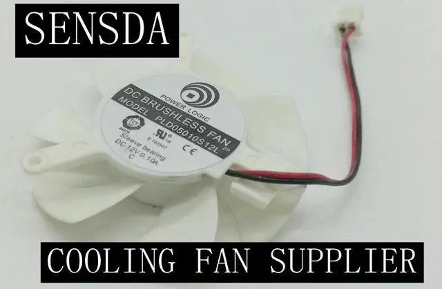 Main image of Graphics Diameter 45mm PLD05010S12L 0.1A 2pin Vedio Card VGA Cooler Fan  nVIDIA Gece GT220 GTS210 210-TC512D3 Cooling FAN