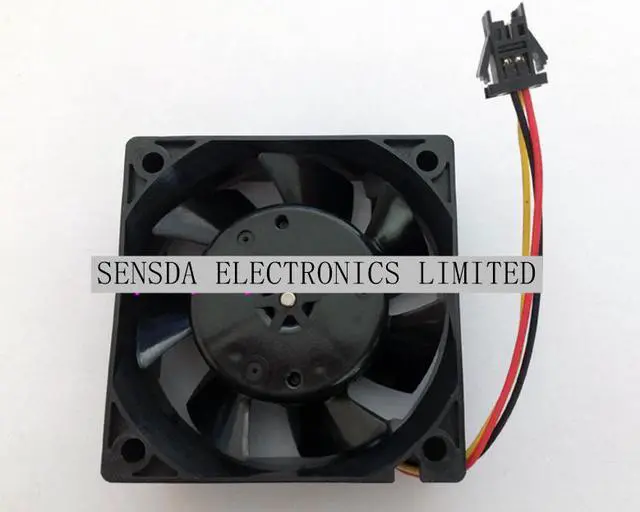Alt view image 2 of 3 - Melco MMF-06D24DS ACA 6025 DC 24V 0.1A inverter cooling fan 60*60*25MM