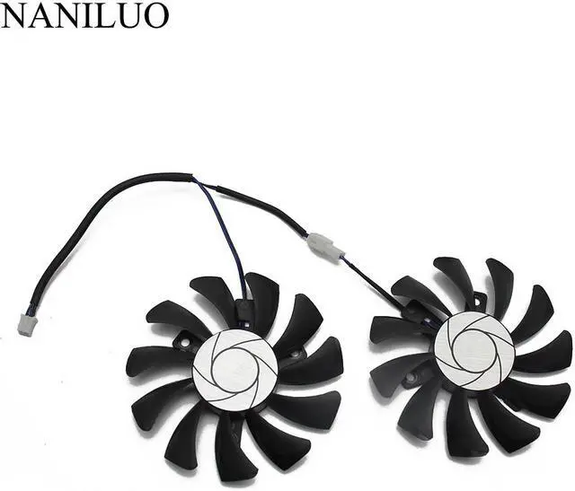 Main image of HA8010H12F-Z 75MM 2Pin GTX1050 2GT OC GPU Cooler DUAL Fan  MSI Gece GTX 1050Ti GTX 1050 Ti 4GT-OC Graphic Card Cooling Fan