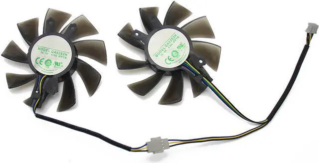 Alt view image 4 of 4 - 2PCS/lot P106 GA82S2H  GALAX GTX1060 Cooler Fan  KFA2 Gece GTX 1060 OC Graphics Cards as replacement Fa