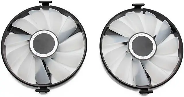 Alt view image 5 of 5 - 1 pair FDC10U12S9-C Cooler Fan Replace  XFX AMD Radeon RX 470 480 580 RX580 RX480 RX470 EDITION Crimson Graphics Card Cooling Fan
