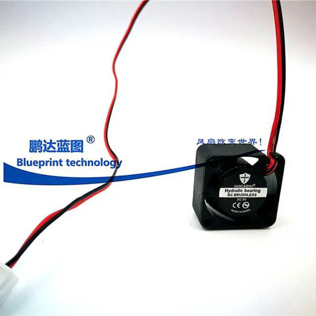 Alt view image 3 of 4 - 2010 5V 12V 20MM 2cm Fan 20x20x10 mm Mini Cooling fan 19000RPM mini laptop fan 5pcs