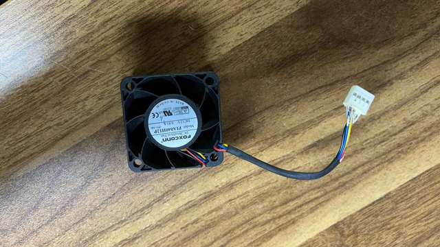 Alt view image 6 of 6 - Foxconn 4028 12V double ball high speed PIA040H12P 4cm computer chassis power supply PWM fan