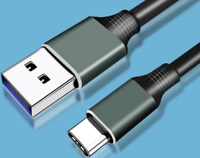 Alt view image 3 of 3 - USB 3.1 Gen 2 (10 Gbps) Cable, USB Type-C (USB-C) to USB Type-A M/M,Type A Male USB to Type C Male USB,10G high-speed cable GEN2 hard disk box data cable supports PD fast charging, length 50cm