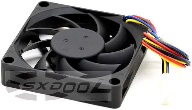 Alt view image 3 of 5 - NEW original AVC DE07015B12L 7CM 12V 0.3A 7015 AVC CPU ball fan main board 4pin port