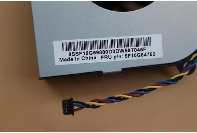 Alt view image 2 of 3 - For Lenovo All IN ONE S4005 C40-30 C4030 S4030 S40-30 C4005 C40-05 BUB0712HHDA01 MF80200V1-C010-S9A c470 CPU cooling fan FRU:5F10G84752