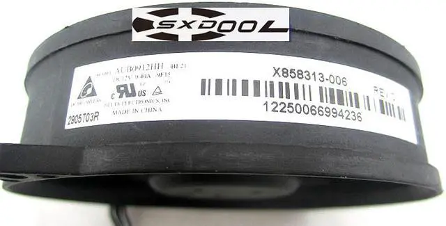 Alt view image 4 of 6 - NEW Delta 92x25mm AUB0912HH SP15 9F15 12V 0.4A 4 Wires 4 Pins Case Fan for Xbox360 SLIM X858313-006