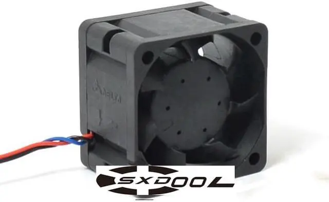 Alt view image 5 of 5 - Original Delta 4CM 4028 12V 0.87A TFB0412EHN Server violence fan 15000RPM 3-wire 3-pin