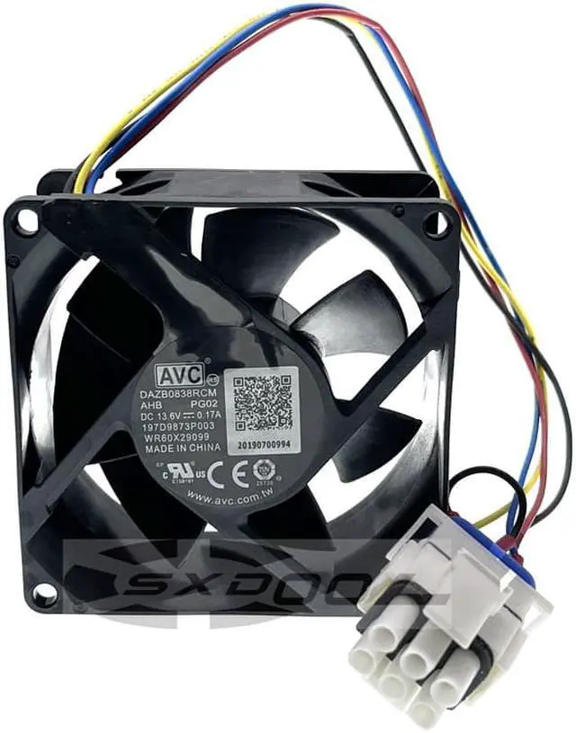 Alt view image 2 of 4 - NEW AVC 8038 13.6V 0.17A DAZB0838RCM -PG02 DAZB0838RCM Waterproof Humidifier Fan