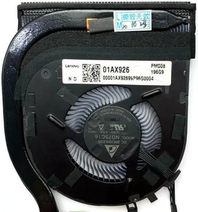 Alt view image 4 of 4 - CPU Cooling Fan Heatsink For Lenovo ThinkPad T470 20JM 20JN 01AX926