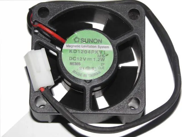 Main image of SUNON 40*20MM KD1204PKV1 MS 12V 1.2W 2 wires 2 pins 4CM case fan,cooling fan