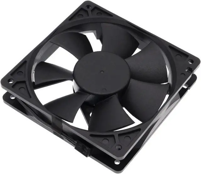 Alt view image 3 of 6 - SXDOOL SXD12025M1B 120mm 12cm Waterproof Dustproof IP68 Cooling Fan,120X120X25mm 3P 3-Pin Dual Ball Bearing 3050RPM,High Speed 106CFM Cooler