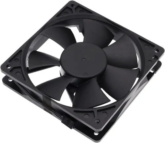 Alt view image 5 of 6 - 120mm 12cm Waterproof Dustproof IP68 Cooling Fan,120X120X25mm 3P 3-Pin Dual Ball Bearing 3050RPM,High Speed 106CFM Cooler SXDOOL SXD12025M1B
