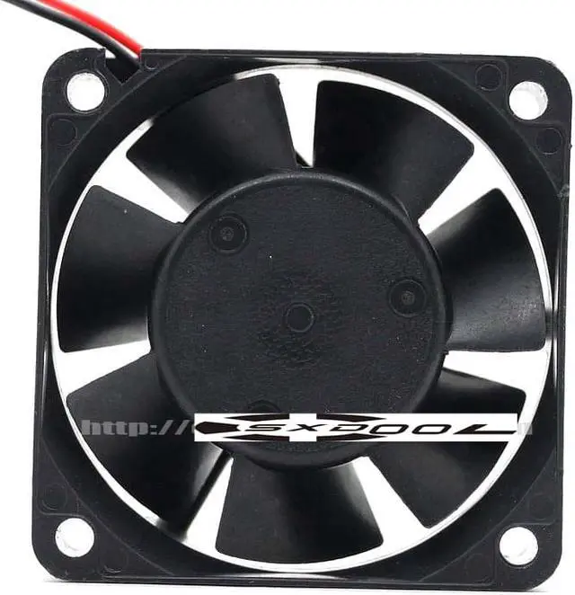 Alt view image 4 of 7 - Original NMB 2410ML-04W-B60 6025 12V 0.40A 6CM Dual Balls bearing 2 Wires 2 Pins case Fan