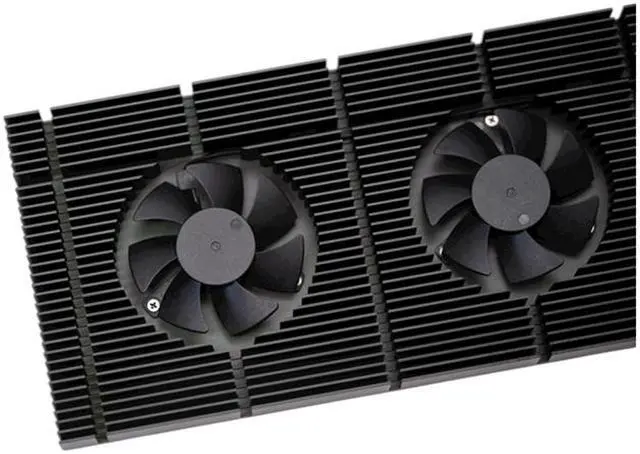 Alt view image 3 of 5 - SXDOOL graphics card backplane heat exchanger RTX3090 backplane cooling fan memory cooling 3080/3070 radiator