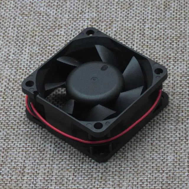 Alt view image 2 of 3 - Delta 6CM 6 cm 6025 24V AFB0624SH 0.21A inverter fan cooling fan 2-Wire 2-pin 6000rpm