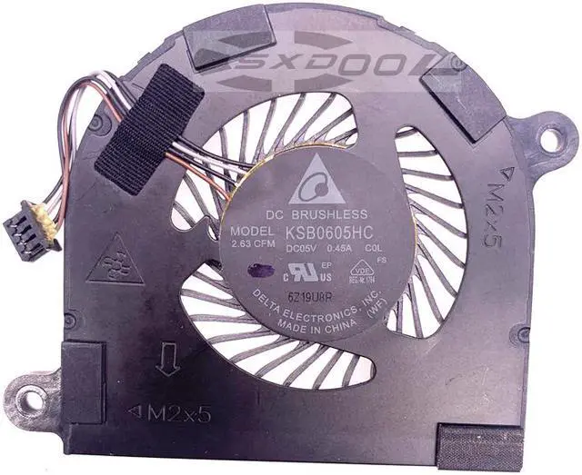 Main image of New Original cpu fan for DELL E7280 7480 laptop cooling fan cooler 02T9GV 2T9GV KSB0605HC EG50040S1-C910-S9A DC5V 0.45A 4-Wire 4-pin