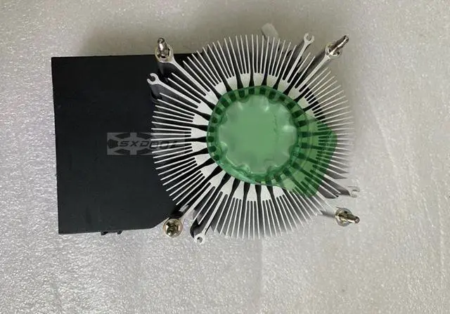Alt view image 4 of 4 - (Fan + Heatsink) Original For Dell Optiplex 3050 5050 7050 SFF desktop cooling fan 7D86K with radiator