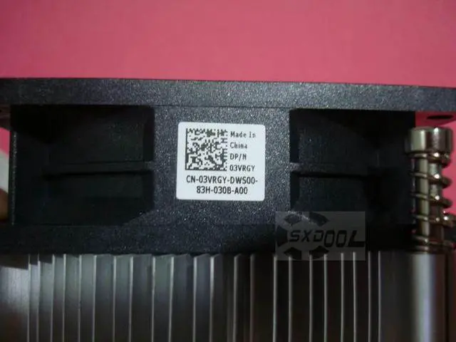 Alt view image 2 of 5 - (fan & radiator) For DELL OPTIPLEX 7040/7050/5050/5040/3050/3040 desktop radiator fan  CPU cooler