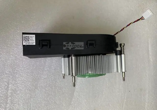 Alt view image 3 of 4 - (Fan + Heatsink) Original For Dell Optiplex 3050 5050 7050 SFF desktop cooling fan 7D86K with radiator
