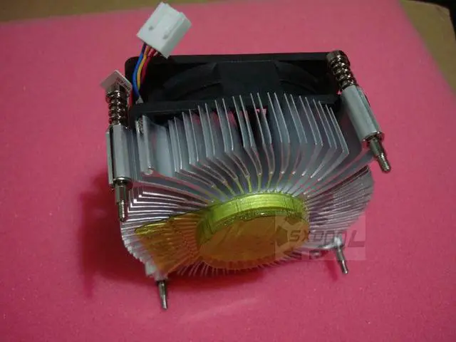 Alt view image 4 of 5 - (fan & radiator) For DELL OPTIPLEX 7040/7050/5050/5040/3050/3040 desktop radiator fan  CPU cooler