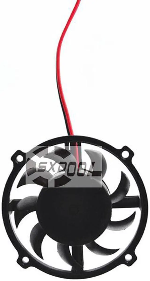 Alt view image 3 of 4 - 4010 round cooling fan 5V 40*40*10MM 4CM graphics card fan Diameter 43mm