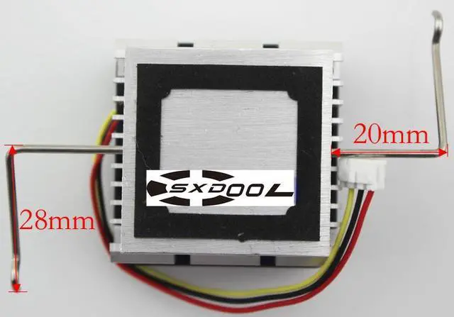 Alt view image 6 of 7 - Original Delta ASB0405HA-A 5V 0.16A Industrial PC North and South Bridge radiator FHSA4010S-1681 (fan & heat sink)