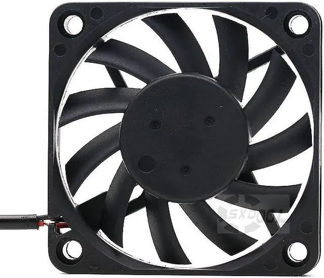 Alt view image 4 of 5 - 5V ultra-quiet 6CM ultra-thin USB interface, router, power cat, light cat, cooling fan 6010 0.10A 16CFM double ball Backpacking, camping tents to ventilate heat, carry a lightweight fan with you