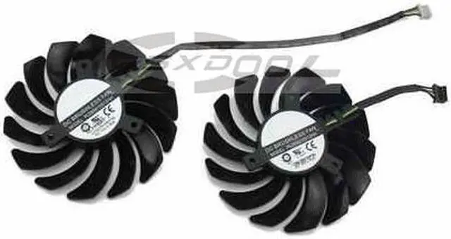 Alt view image 2 of 5 - 87MM PLD09210S12HH DC12V 0.40A 4PIN For RTX2060 graphics fan MSI Geforce RTX 2060 Super GAMING X Graphics Card Fan