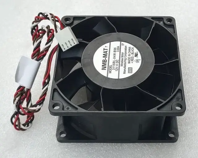 Alt view image 2 of 7 - NMB 3115RL-04W-B96 DC12V 3A 80*80*38MM 8CM High speed PWM control cooling fan