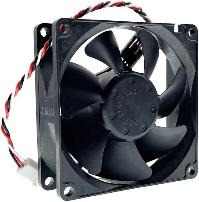 Alt view image 3 of 4 - 80mm 12V Computer Case Cooling Fan,3110GL-B4W-B79 NMB 8025 80X80X25mm Dual Ball ,3Pin Tach FG High Speed 4200RPM