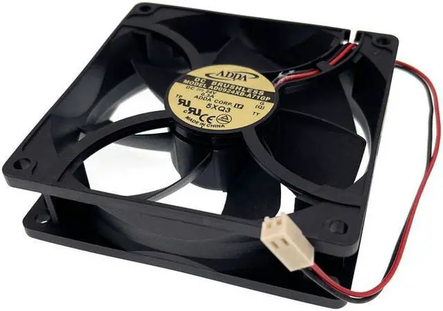 Alt view image 4 of 5 - ADDA AD0924XB-A71GP 92mm 9225 DC 24V 4000RPM High Speed Air Flow Server Cooling Fan,92X92X25mm Dual Ball Bearing Fans