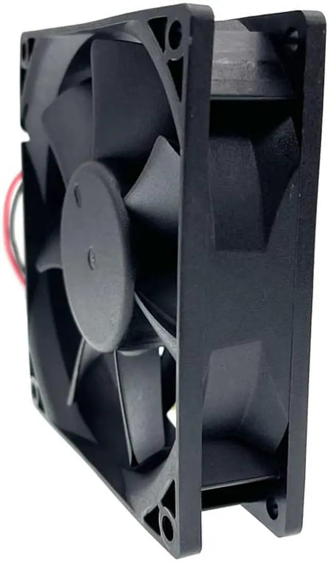 Alt view image 2 of 5 - Baike DBA09225B24G 92mm DC 24V 4000RPM High Speed CFM Server Cooling Fan,92X92X25mm Dual Ball Bearing 74.5CFM 2Pin Fans