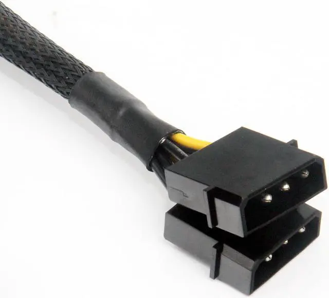 Alt view image 5 of 7 - GPU 8Pin male to (8pin+daul molex 6pin)adapter cable  computer graphics power cable