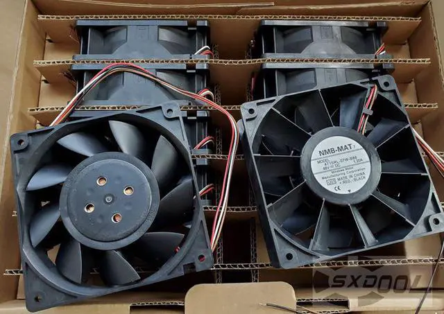 Main image of Original NMB-MAT 4715RL-07W-B86 120mm 12cmx12cmx3.8cm DC48V 1.20A cooling fan 4-wire PWM high-volume cooling fan
