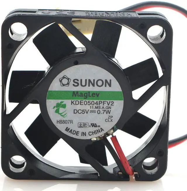 Main image of Sunon KDE0504PFV2 DC 5V 0.7W 40mm 4010 40*40*10MM cooling fan