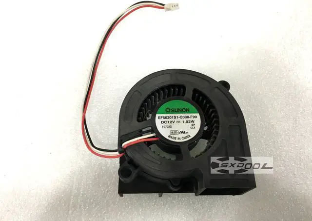 Alt view image 2 of 4 - Original SUNON EF50201S1-C000-F99 5cm Optoma t761st projector cooling fan
