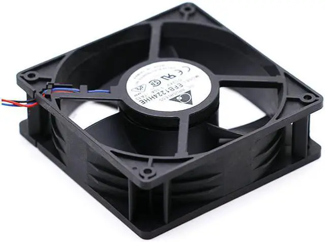 Alt view image 2 of 6 - EFB1224HHE 120mm DC 24V Server Cooling Fan Delta 12038 12cm High Speed Air Volume Inverter Cooling Fan