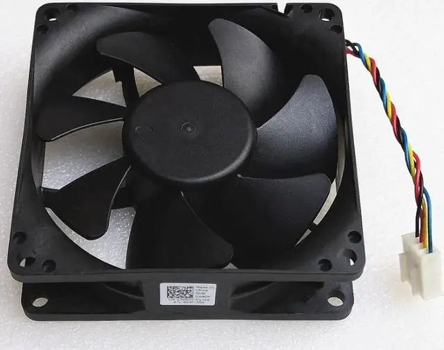 Alt view image 2 of 2 - 80mm Pwm fan 8025 8cm fan 4-wire temperature control speed regulation EFH-08E12W-IP01 12V 0.70a