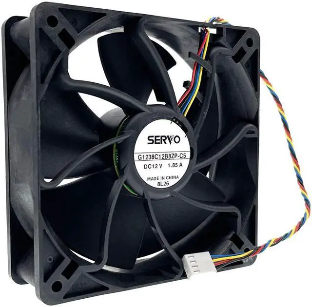 Main image of G1238C12B8ZP-C5 High Speed CFM Airflow Cooling Fan,12038 120mm 120X120X38mm for SERVO 12V 1.85A 12038 S7 S9 6300RPM