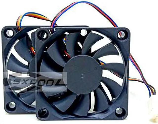 Alt view image 4 of 6 - Original For 62RTDH1100-4701 SA61O2U DH110 API APISTEK 60mm 6010 daul cooling fan