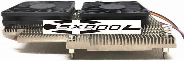 Alt view image 5 of 6 - Original For 62RTDH1100-4701 SA61O2U DH110 API APISTEK 60mm 6010 daul cooling fan