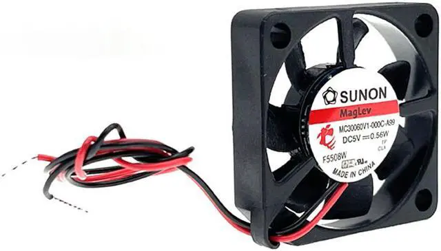 Main image of DC 5V Cooling Fan 30mm 3cm,MC30060V1-000C-A99 Slim 6mm 30X30X6mm 0.56W 9500RPM 4.9CFM 3006 VAPO Bearing Mini Micro Fans