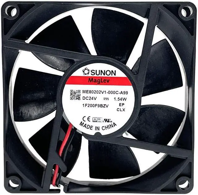 Main image of PC Cooling Fan ME80202V1-000C-A99 ME80202V1-000U-A99 New Original for Sunon,8020 80mm 8cm 80X80X20mm DC 24V Fan 3400RPM