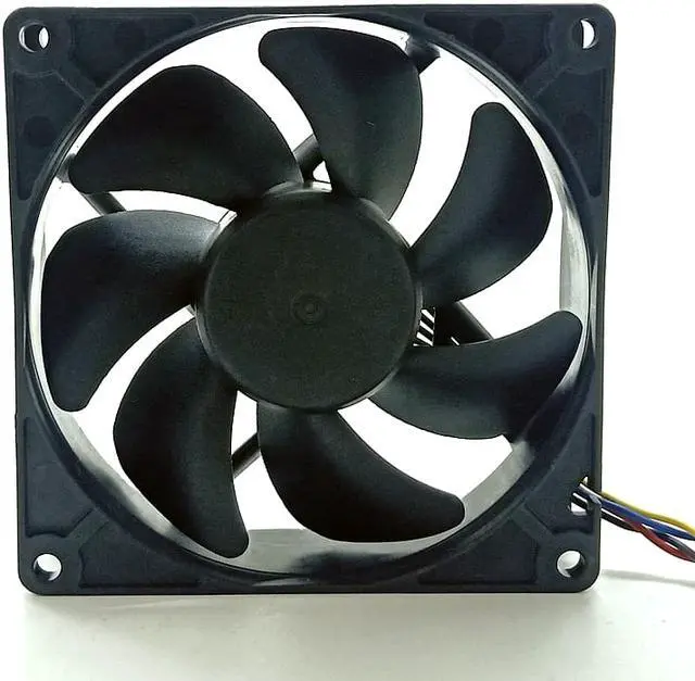 Alt view image 2 of 4 - Sunon 9225 92mm Mute Quiet PWM Computer Cooling Fan 92X92X25mm DC 12V MF92251V3-1Q03C-S9A 4-pin Temperature Control