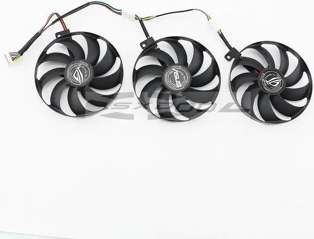 Alt view image 3 of 4 - New For ASUS ROG STRIX RTX2060 2070S/2080Ti RX5700XT graphics fan 85mm T129215SU 12V