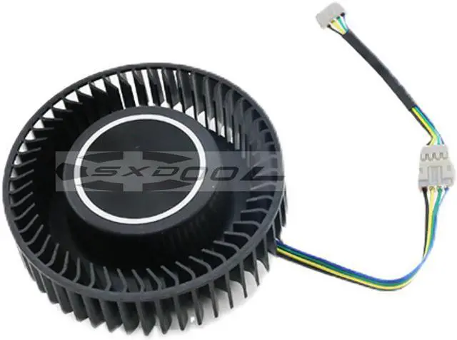 Alt view image 5 of 5 - For ASUS RTX 2060 2070 2080ti Turbo public graphics card turbo fan CF7525U12D 12V 2.2A ,Diameter: 78mm,Hole distance: 37mm